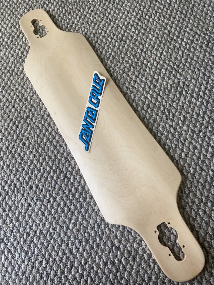 Drop through￼ Longboard With Micro Drop 40”X9.5” Cold Pressed Canadian Maple