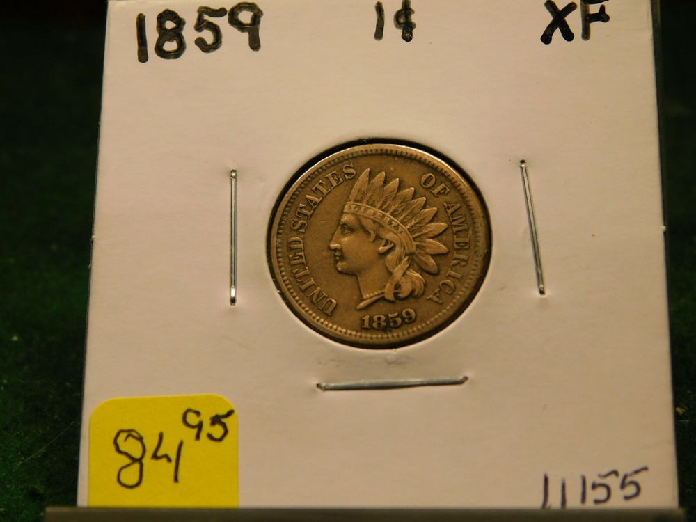 1859  Indian Head Cent  CN  Item # 11155