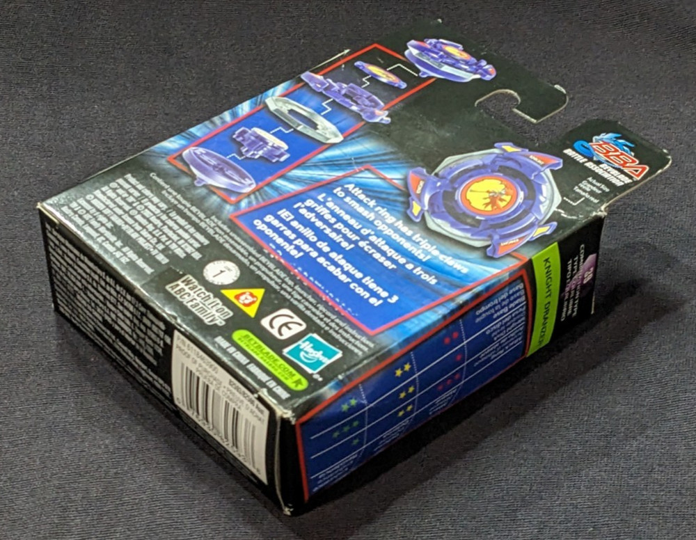2003 Hasbro Beyblade BBA Knight Dranzer 39 Combination Type - Sealed!