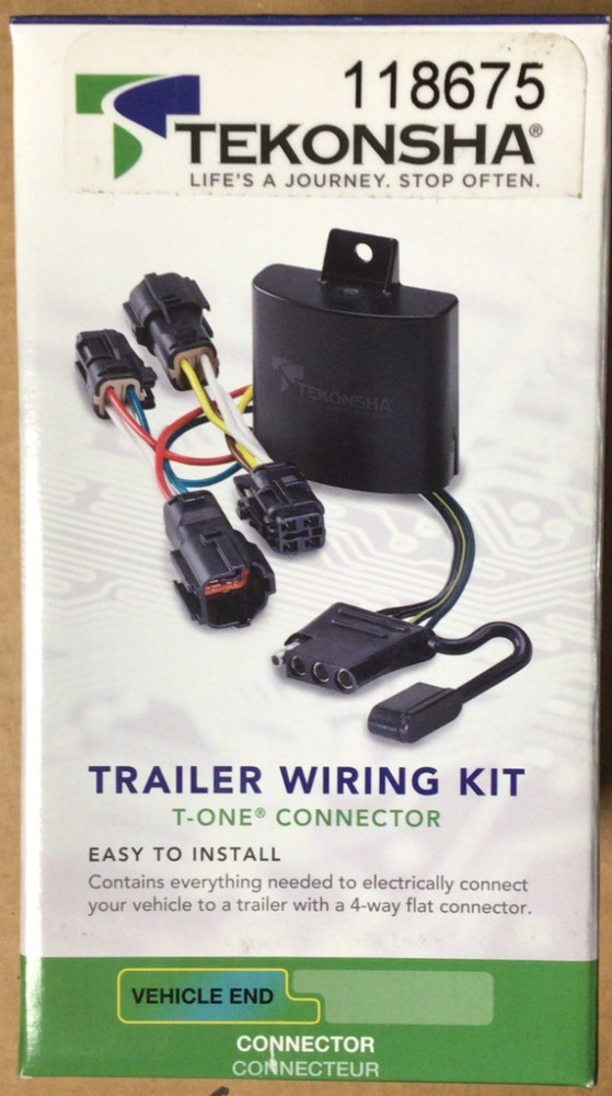 118675 TEKONSHA TRAILER WIRING KIT