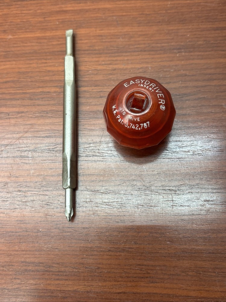 Vintage Creative Tools Inc. EASYDRIVER Ratchet Ball Tool Screwdriver USA