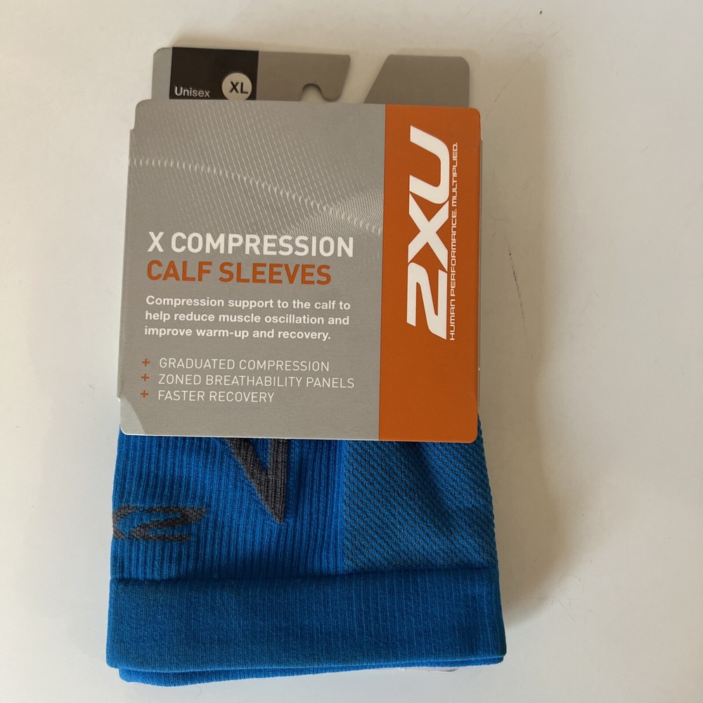 2XU Unisex X Compression Calf Sleeves