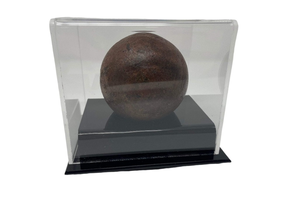Acrylic Cannon Ball Display Case