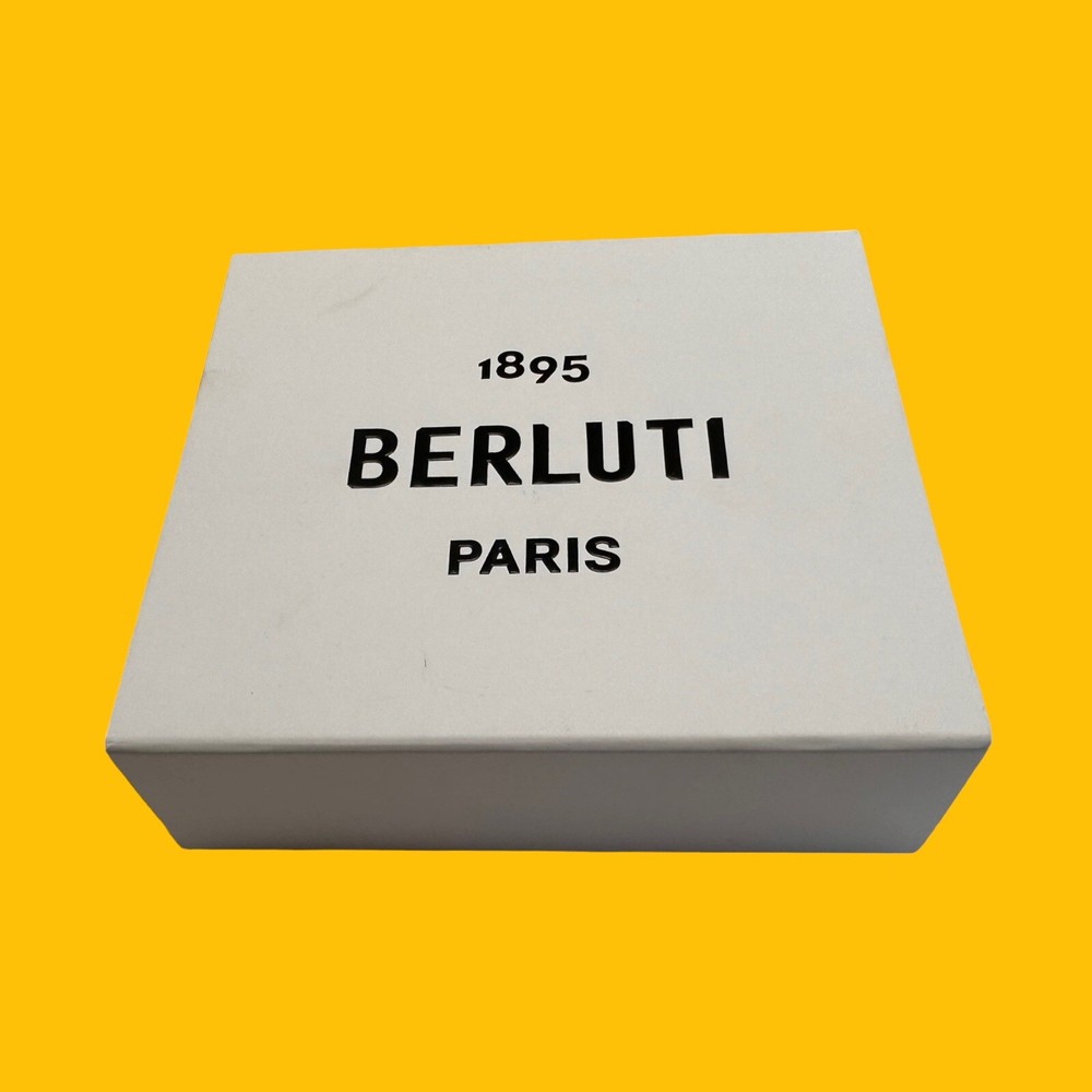 Authentic Berluti Paris Empty Small Gift Storage Slide Out Box 7.25”x7.75”2.5”