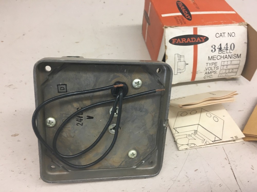 3440 FARADAY BELL MECHANISM, 24 VOLT DC