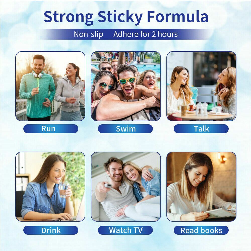Professional Strength Enamel Safe LED Advanced Teeth Whitening Strips 56 Count