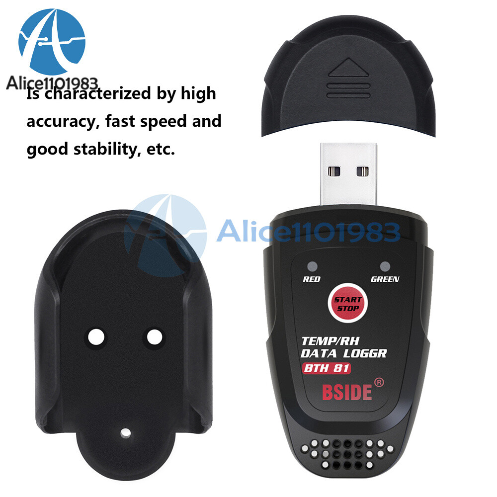 BTH81 USB Temperature Humidity Data Logger Intelligent Cold Chain Thermometer
