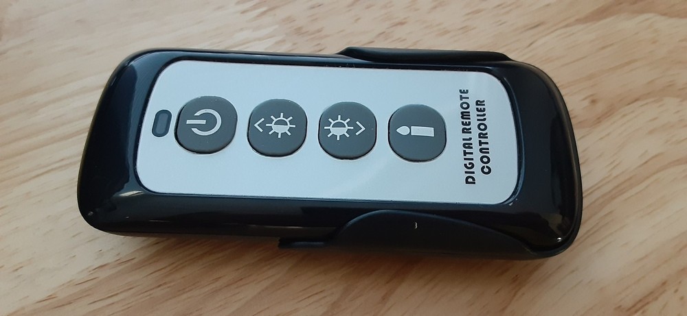 LED CAFE LIGHTS Dimmer Remote Control Kit USED TESTED WORKING