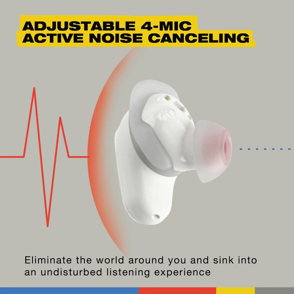 Skullcandy Method 360 ANC (Certified Refurbished)-Bone