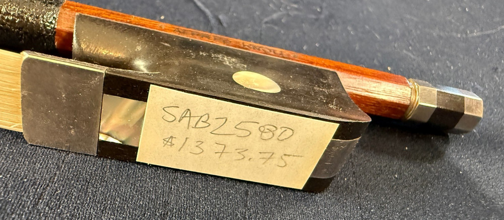 Knoll Model 325V Pernambuco Viola bow 4/4, Silver Mounted