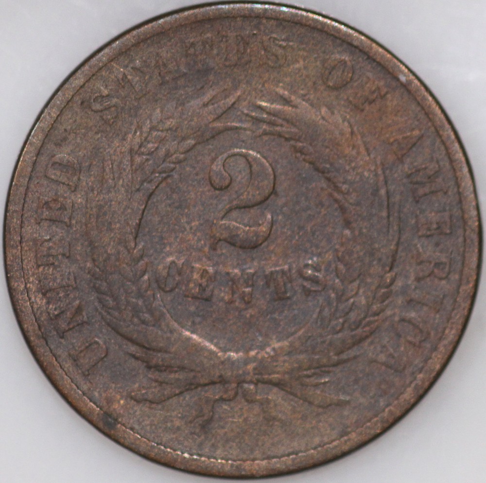 1868-P Two Cent Piece, over 150 years old [SN04]