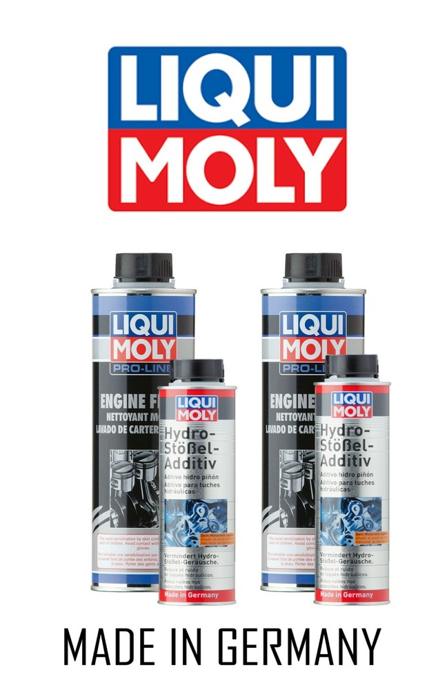 Liqui Moly Engine Flush Hydraulic Lifter Additive 4 piece Made in Germany