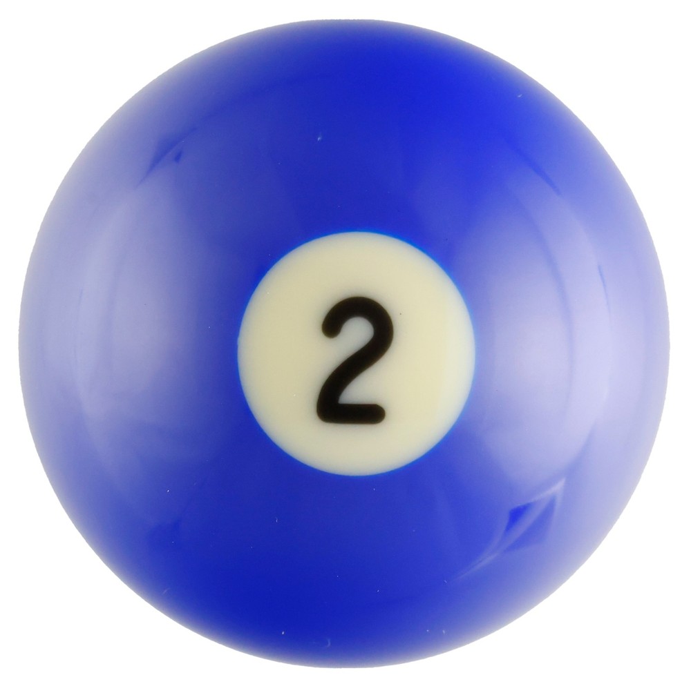 SRS #2 Replacement 2-1/4 Pool Ball (Solid Blue)