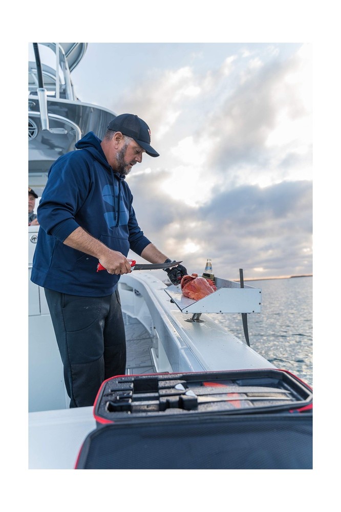 BUBBA Multi-Flex Interchangeable Blade Kit, with Non-Slip Grip Handle, 2 Ti-N...