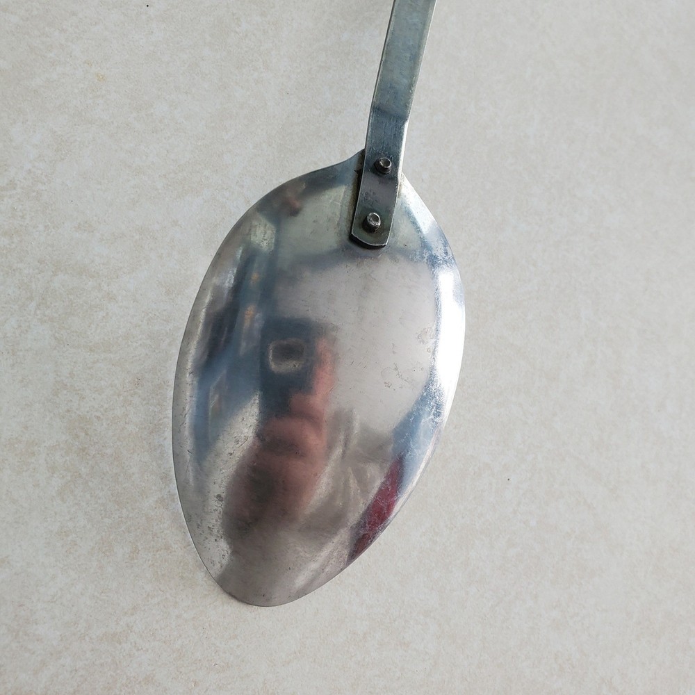 Regent Stainless Japan Serving Spoon Eagle Crest Engraving