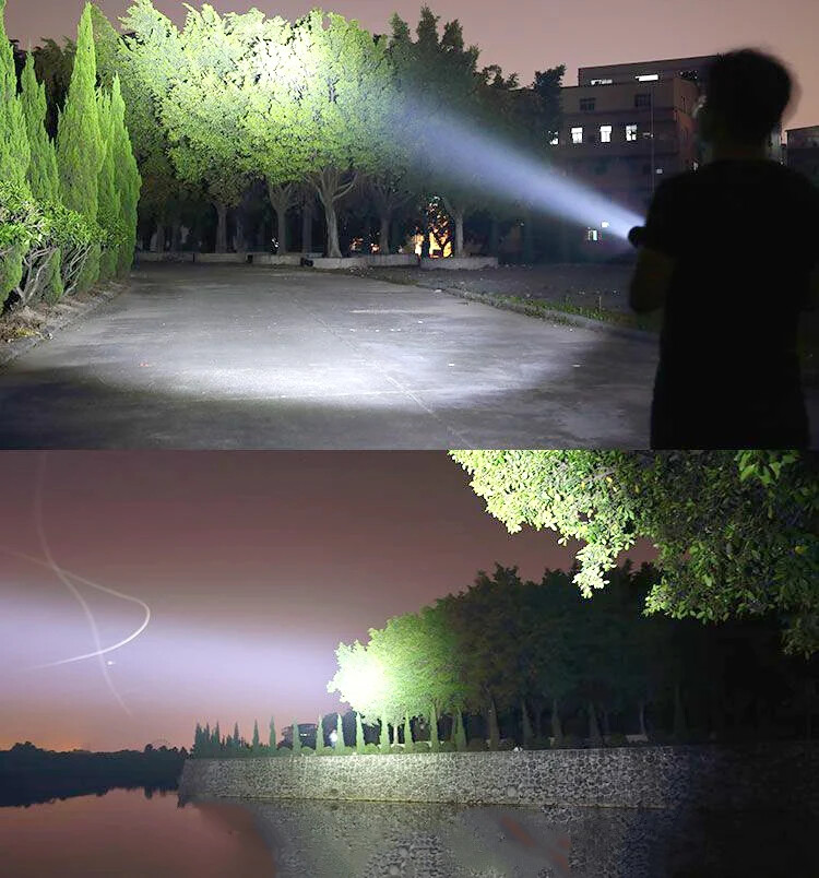 Most Powerful Professional Scuba LED Dive Flashlight Underwater Light Dive Torch