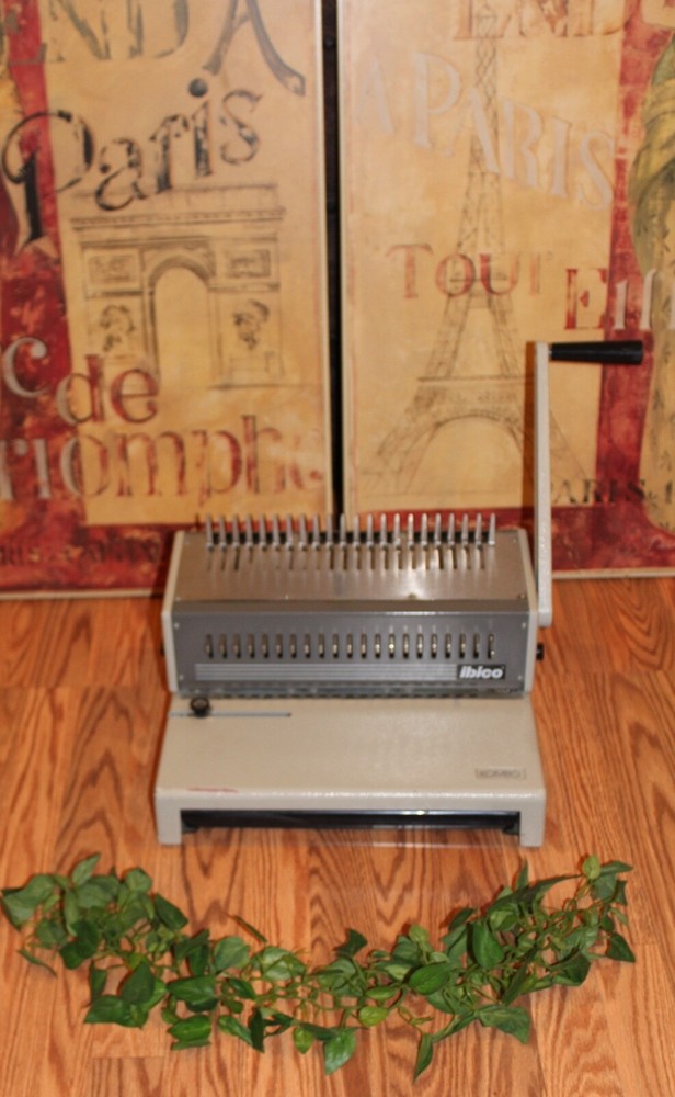 KOMBO HEAVY DUTY HOLE PUNCH & BINDING MACHINE!