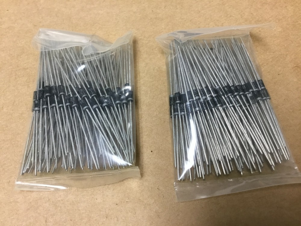 (200 PC)  TAITRON  1N4004  Rectifier Diode, 400 Volt, DO-41