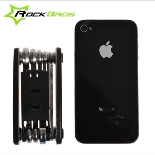 ROCKBROS Bicycle Repair Tools Bike Pocket Multi Function Folding Tool 16 in 1