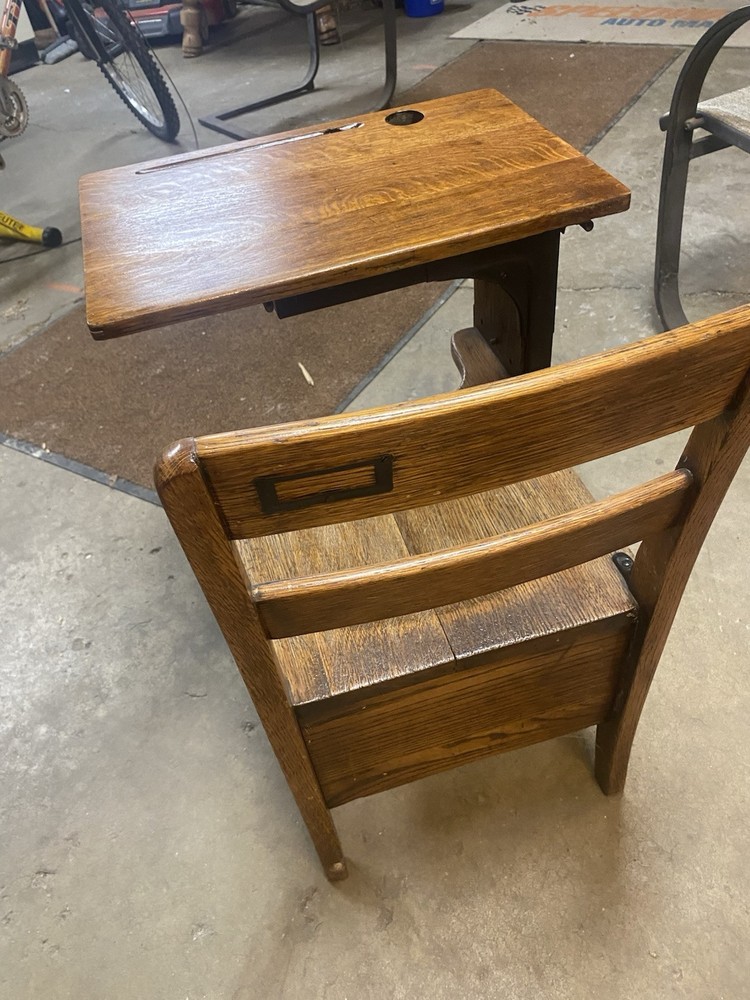 Vintage School Desk