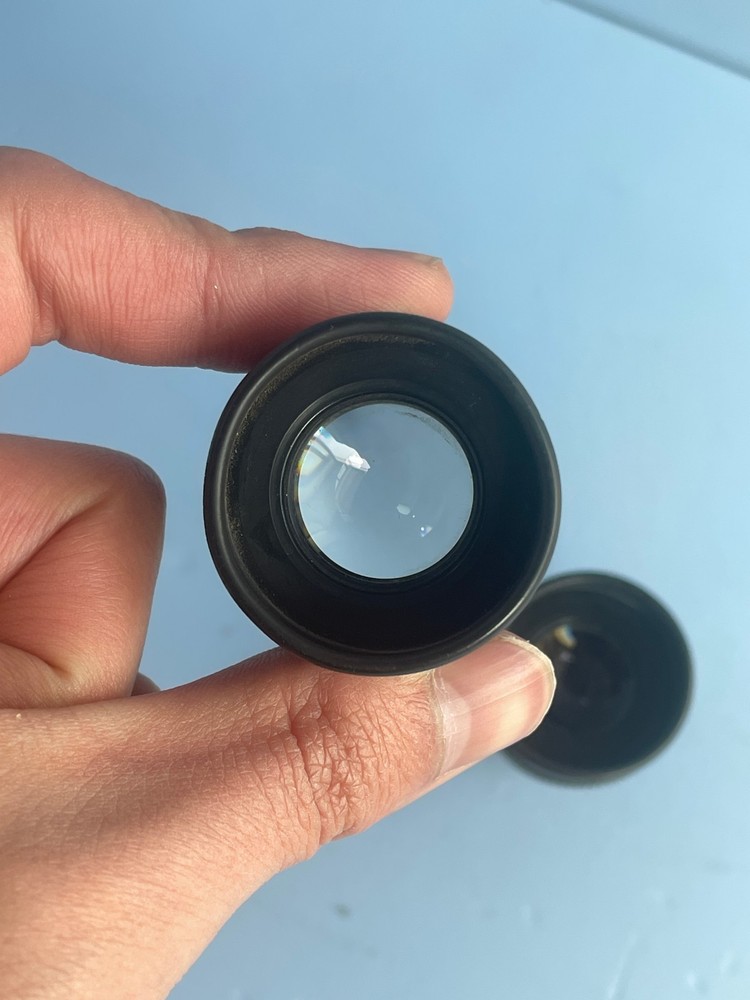 LEITZ/LEICA A pair of microscope objectives PERIPLAN 10× WETZLAR