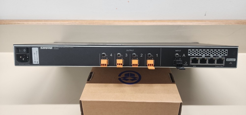 Shure MXWANI4 MicroFlex Wireless Audio Network Interface