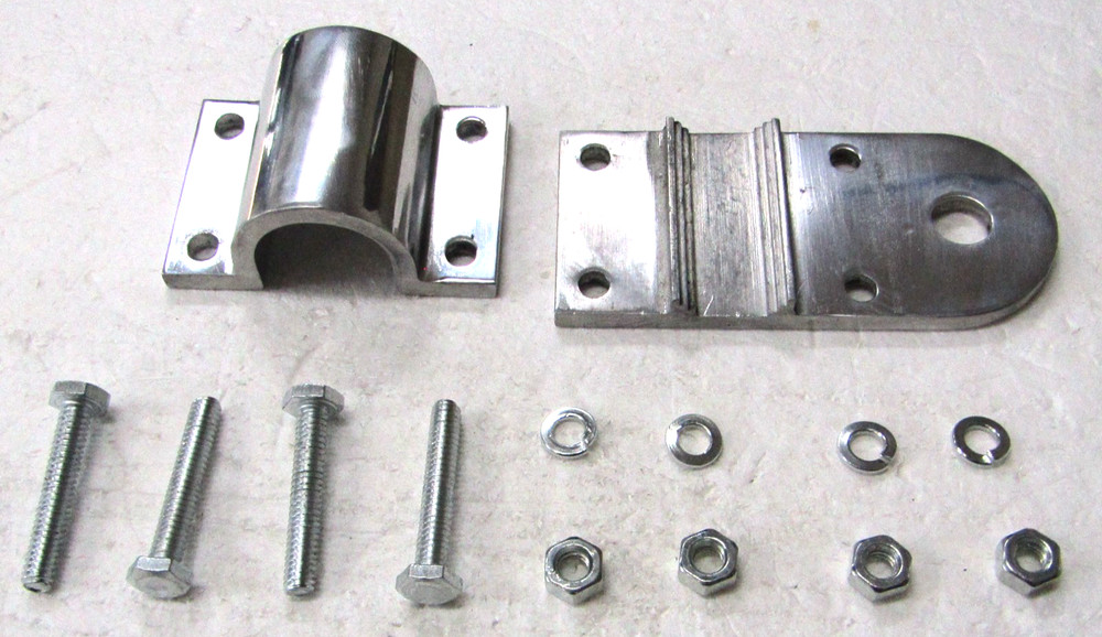 Workman FBM-1 Under Bumper CB Antenna Mount Horizontal Mirror Bracket 1" Bar Kit