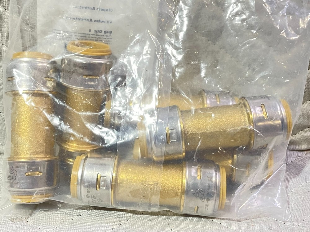 Bag Qty. 6 Sharkbite Max Ur2016 Check Valve 3/4"