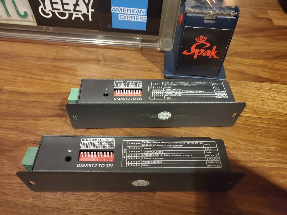 DMX 512 Decoder LED Digital Controllers DC 12V-24V Tested 2 lot Bundle