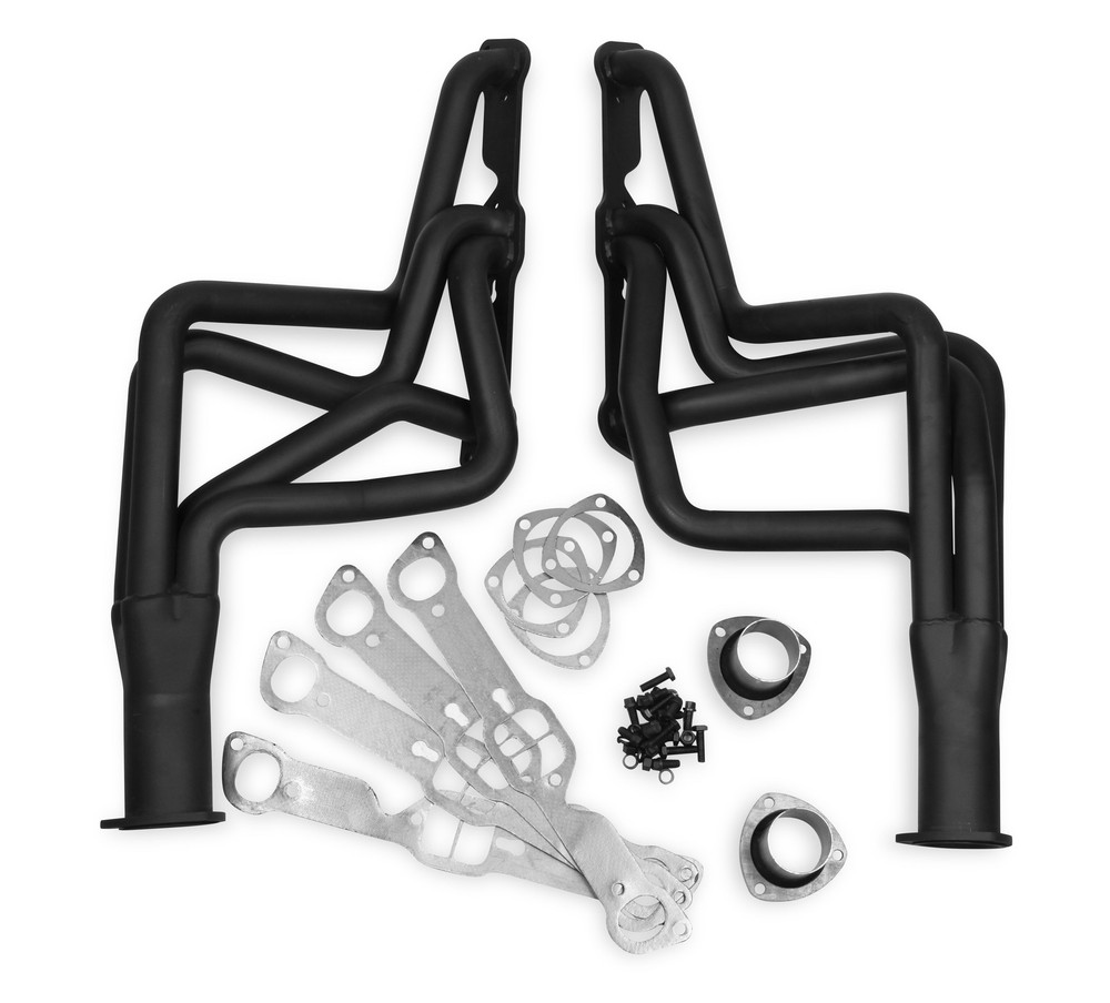 Flowtech 11170FLT Long Tube Header - Black Paint