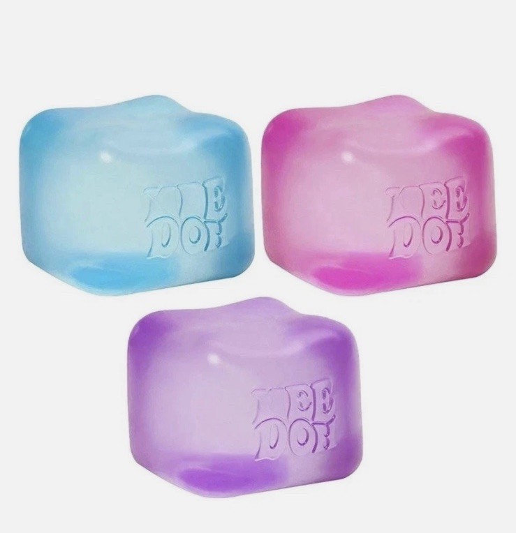 Nee Doh Nice Cube Super Solid Squish Modeling Clay Toy for Ages 3+