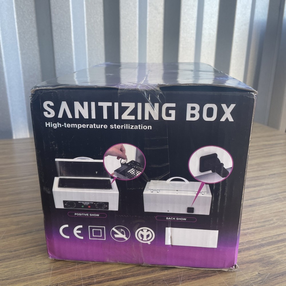 Sanitizing Box NV-210 High-Temperature Sterilization UV Disinfectant Machine NIB