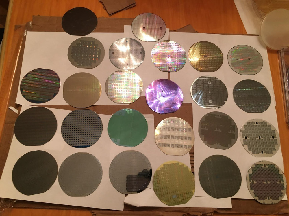 4" Unknown NITF Silicon Wafer 1980s Extremely Rare