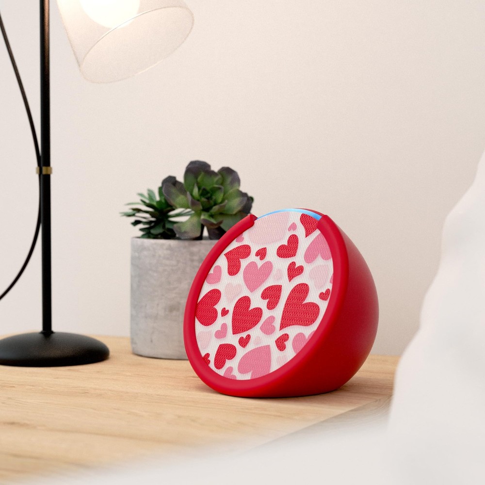 Hearts Sleeve & Faceplate Compatible with Echo Pop