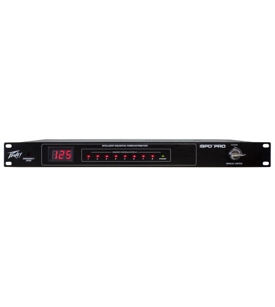 PEAVEY ISPD Pro Programmable Power Sequencer Ships FREE to ALL US Zip Codes