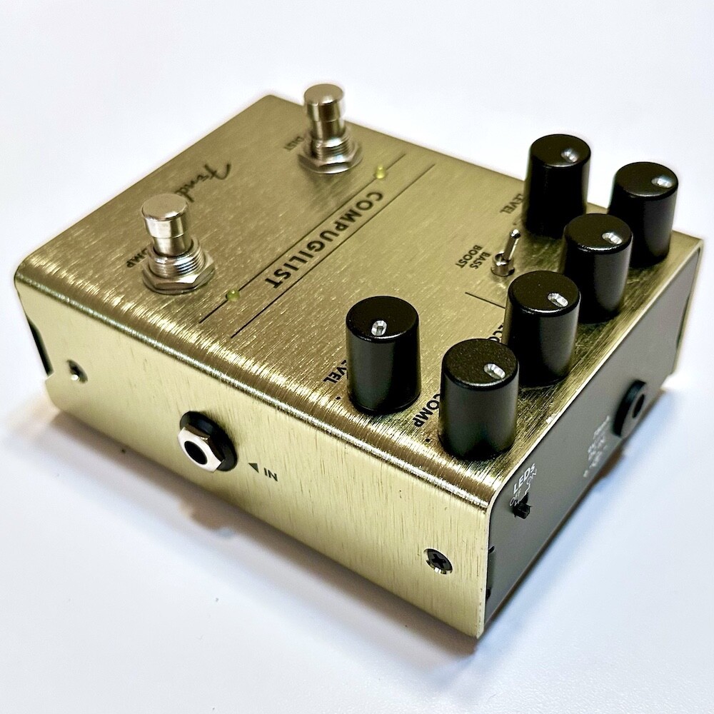 Fender Compugilist Compressor / Distortion Guitar Effect Pedal