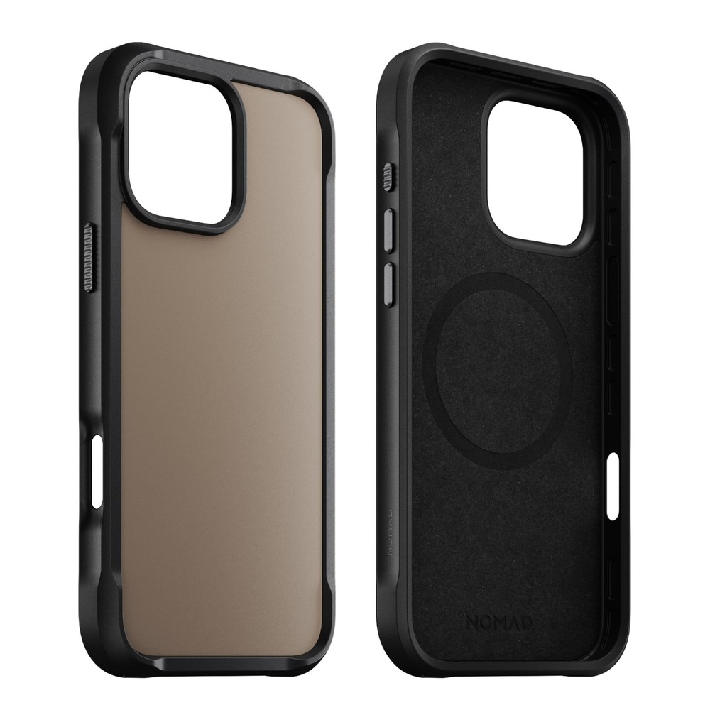NOMAD iPhone 16 Pro Max Rugged Case - Desert - MagSafe Compatible