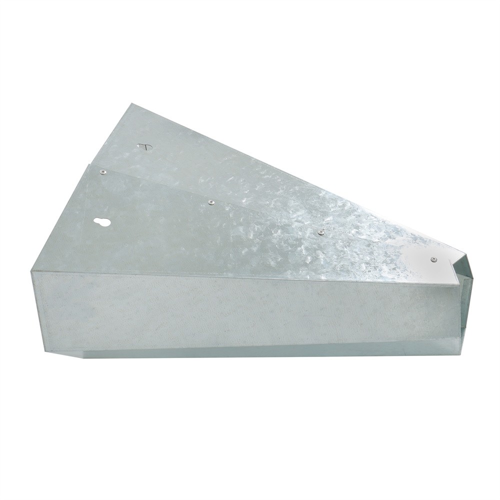 Medium Chicken Cone Galvanized Steel Poultry Restraining Cone For Birds 8 Lbs