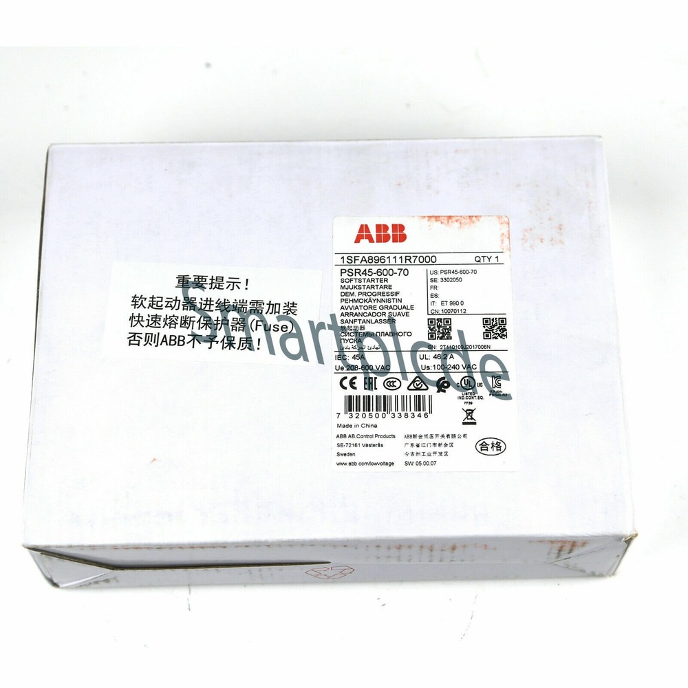 1PCS NEW ABB PSR45-600-70 Soft Starter