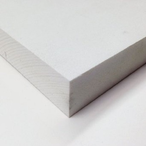 WHITE CELTEC FOAM BOARD PLASTIC SHEETS 10MM X 12" X 12" VACUUM FORMING