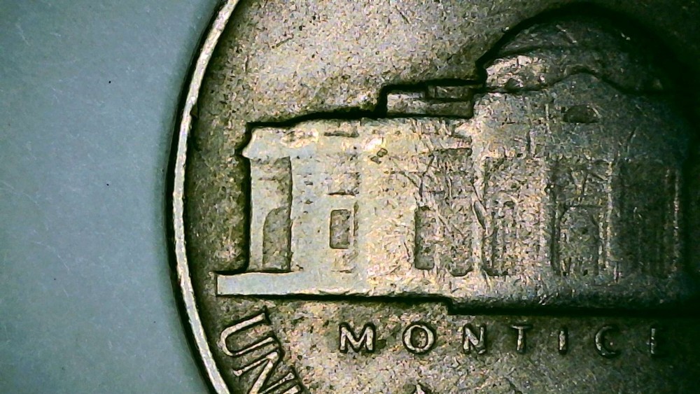 1954 D over S mint  mark Jefferson  Nickel errors