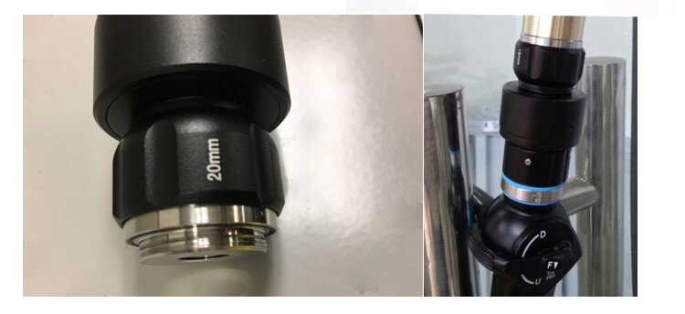 Coupler, adapter, C-mount compatible with PANTEX fiberscope
