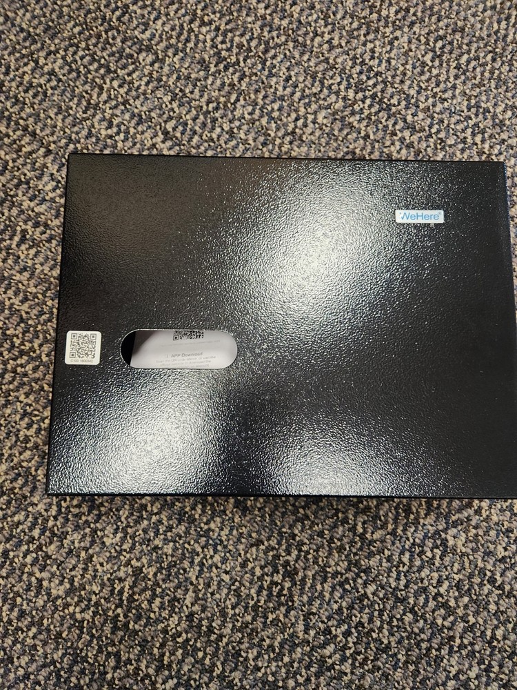 WeHere 16 Key Lock Box–Wall Mount Key Cabinet with Dual Lock (Key & 3digit code)