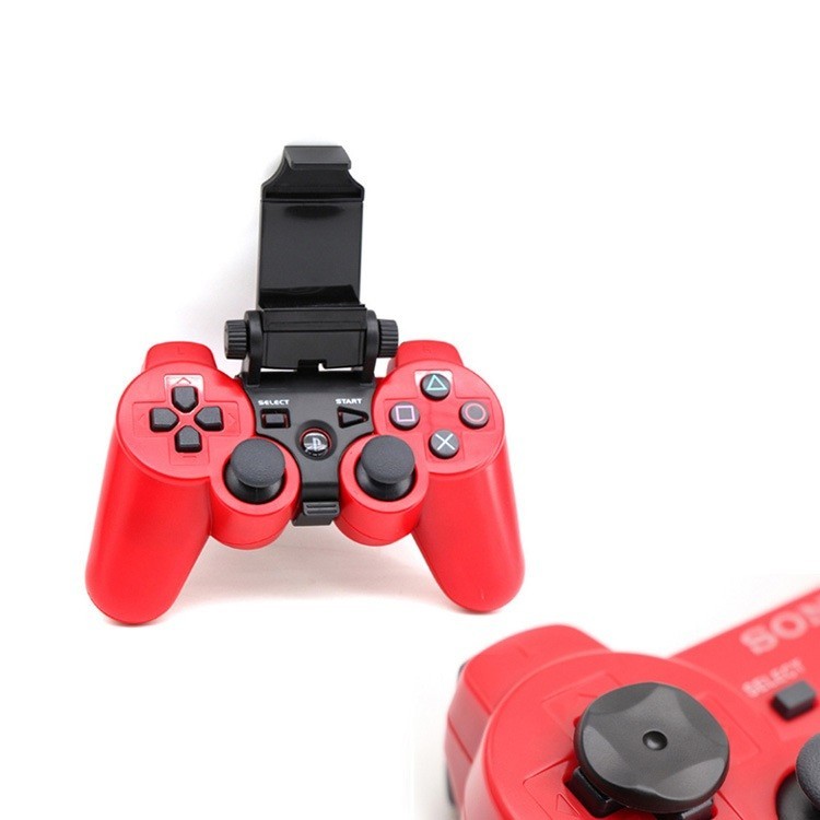 Adjustable Phone Clamp Mount for PS3 Controller, Universal Gamepad Phone Holder
