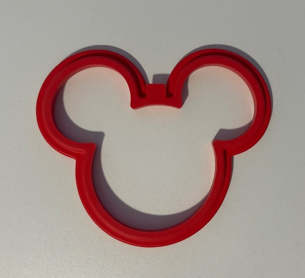 Disney Mickey Mouse Egg Pancake Ring Silicone 6” X 5.25”
