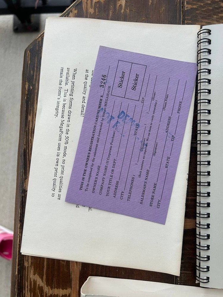 MegaForm for Macintosh Vintage Software Complete Box Manuals Disks