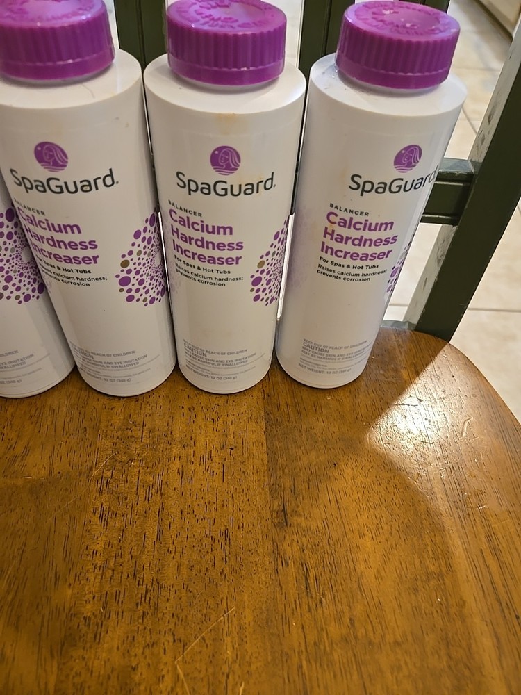 SpaGuard Spa Calcium Hardness Increaser 12 oz - 4 Pack