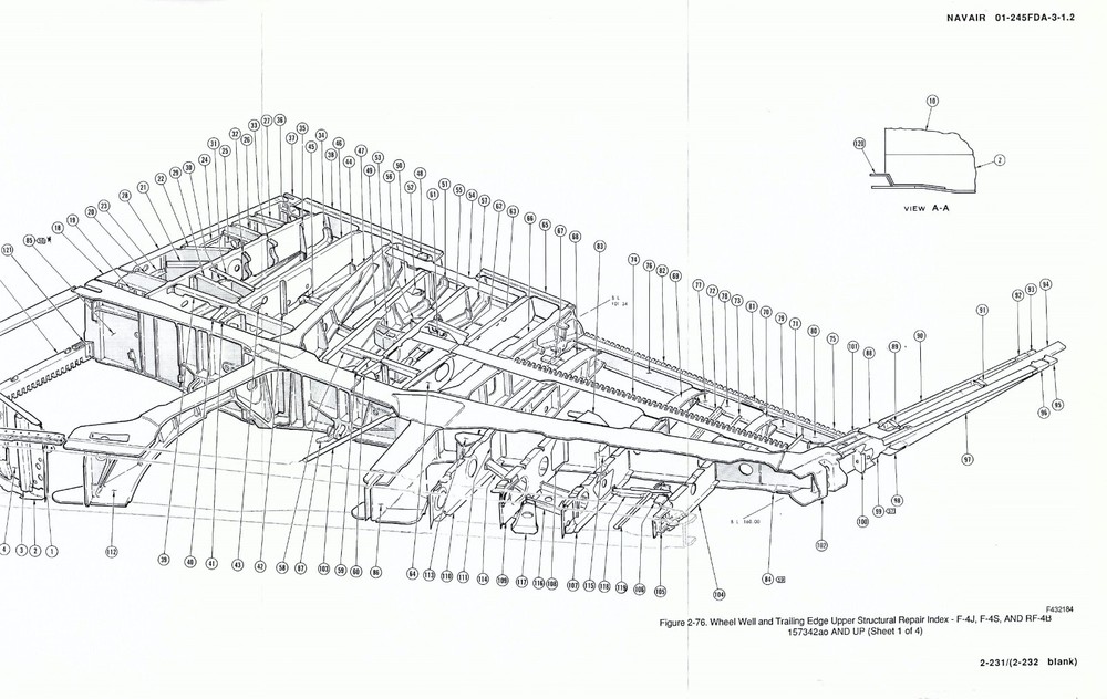 F-4 Phantom II (Navy) 1990 Structural Repair-Fixed Structure Flight Manual - CD
