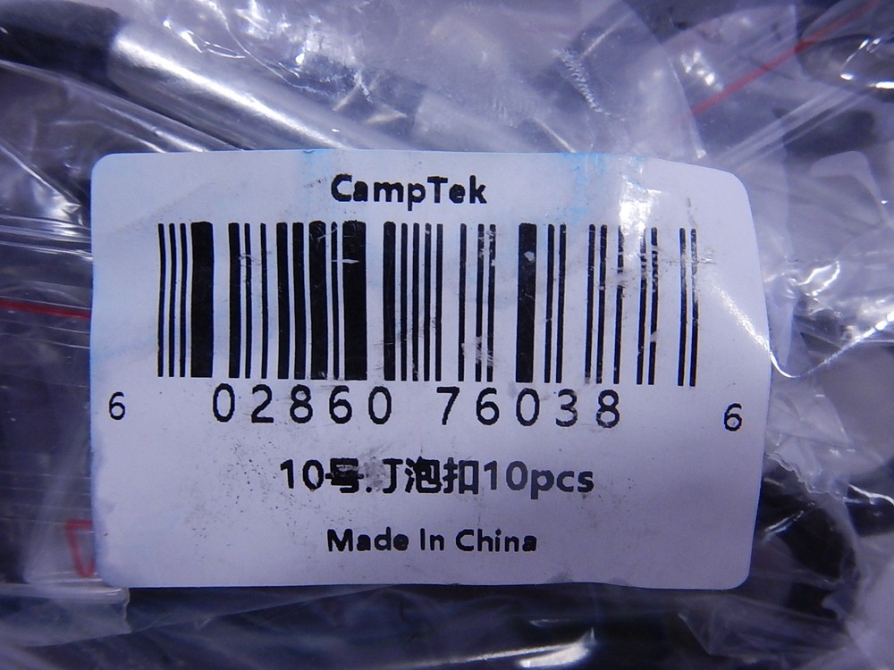 CAMPTEK Camping Carabiner 10 pack TF
