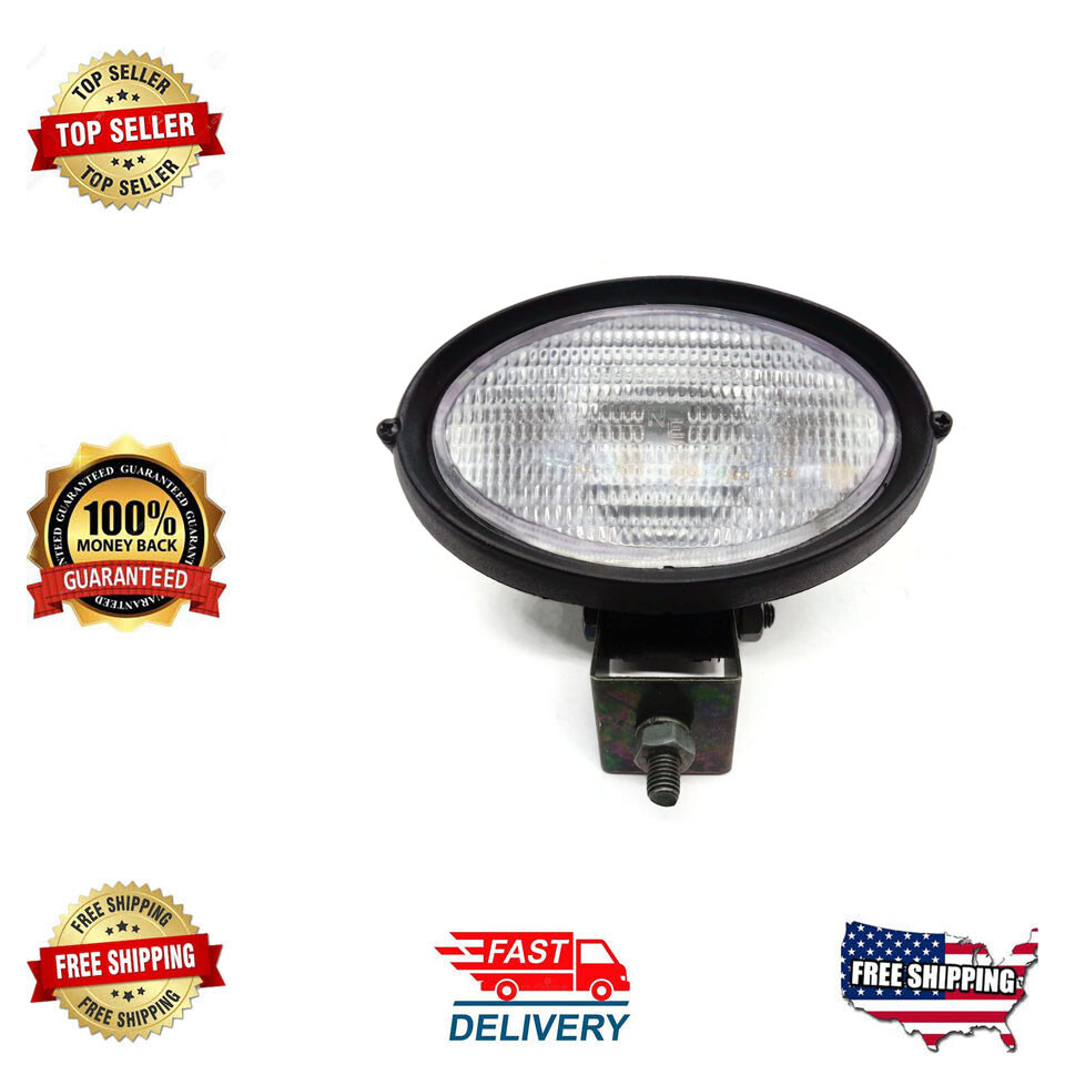 700/G6320 -  JCB BACKHOE WORK LAMP OVAL 12V WITH BULB